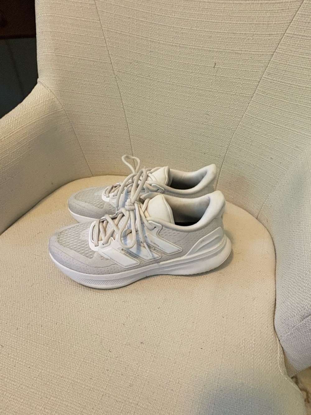 Adidas Women’s White Athletic Sneakers - Lightweight Comfort